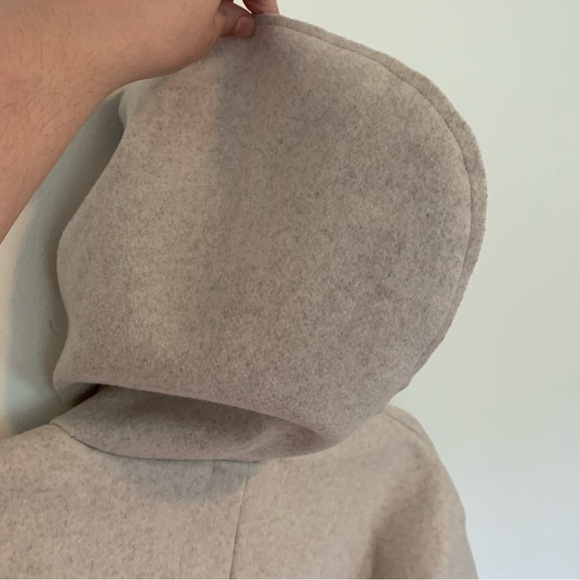 Purple Brand Raw Edge Hoodie Pullover Neutral Unisex Futuristic One Size - Picture 7 of 11